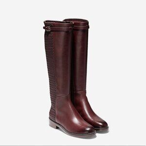 Cole Haan Lexi Grand Stretch Strap Boot- Cordovan 8 M